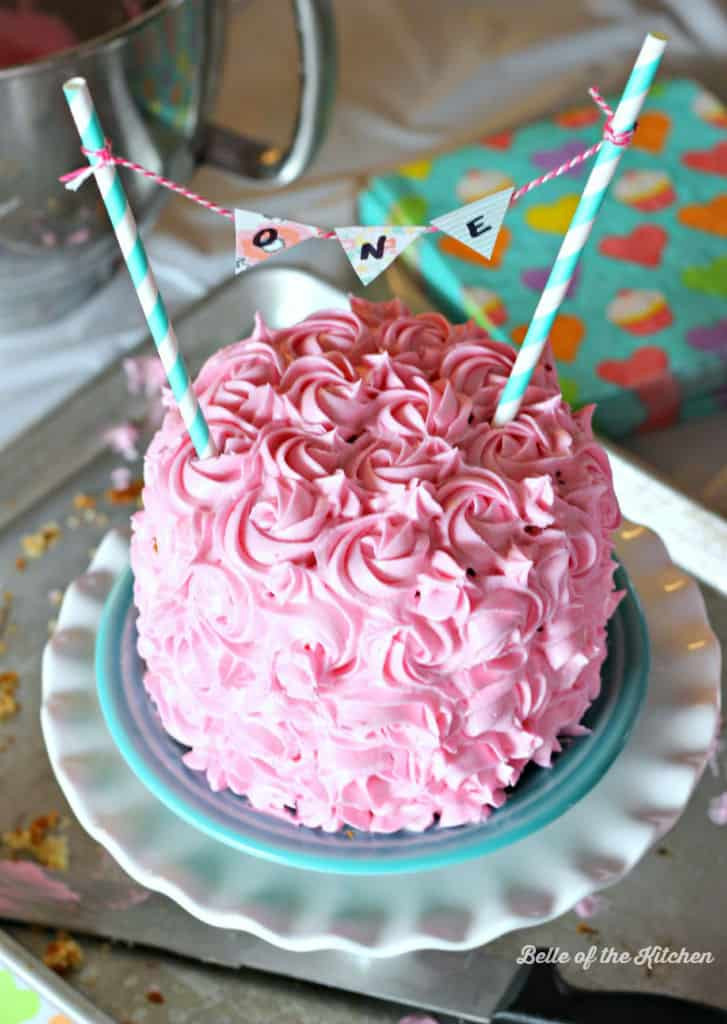 Simple Birthday Cake Recipe
 1st Birthday Smash Cake Tutorial Simple Vanilla Cake