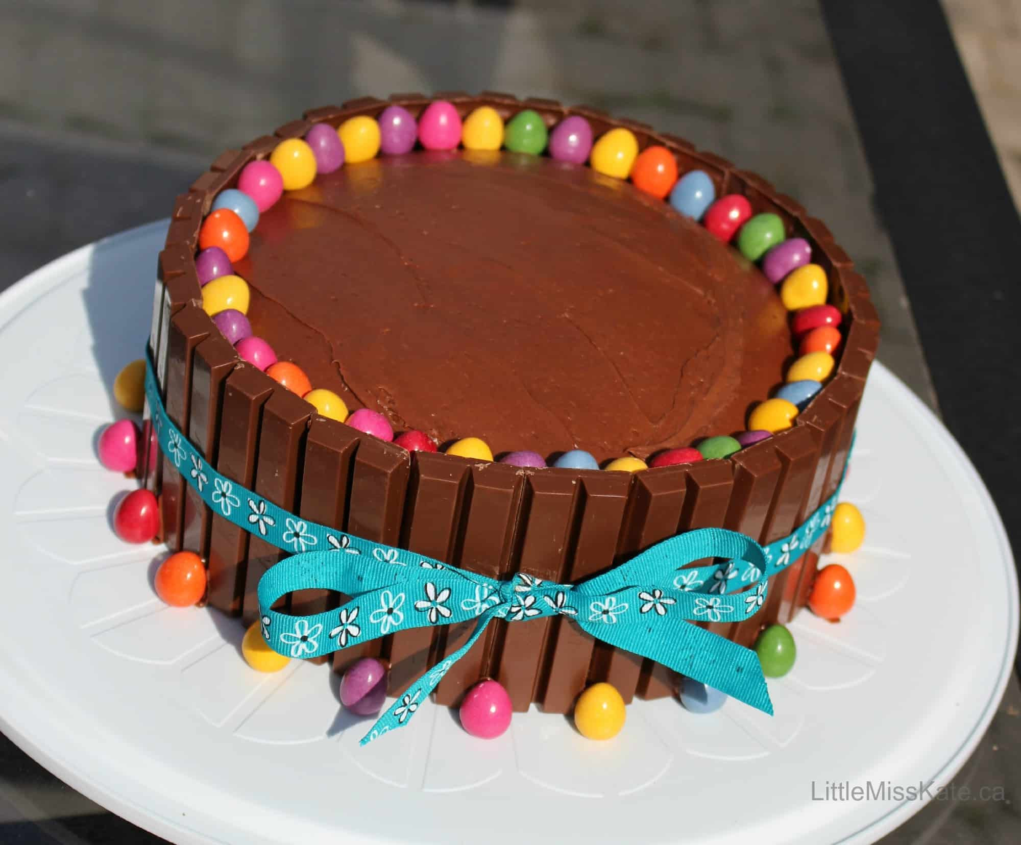 Simple Birthday Cake Recipe
 Kit Kat Cake Recipe Easy Birthday Cake Idea