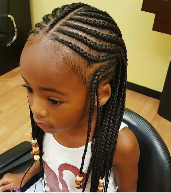 Simple Black Girls Hairstyles
 Braids for Kids Black Girls Braided Hairstyle Ideas in