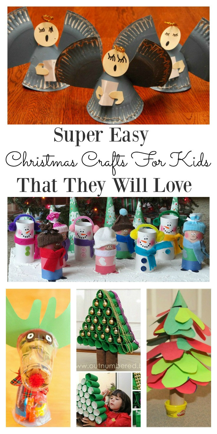 Simple Christmas Crafts For Kids
 5 Super Easy Christmas Crafts For Kids That They Will Love