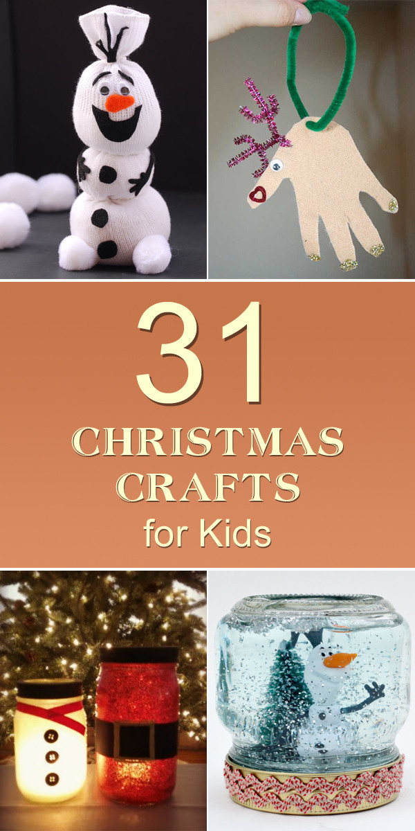 Simple Christmas Crafts For Kids
 31 Easy & Cheap Christmas Crafts for Kids