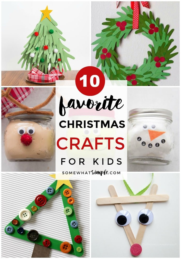 Simple Christmas Crafts For Kids
 Top 10 Easy Christmas Crafts for Kids Somewhat Simple