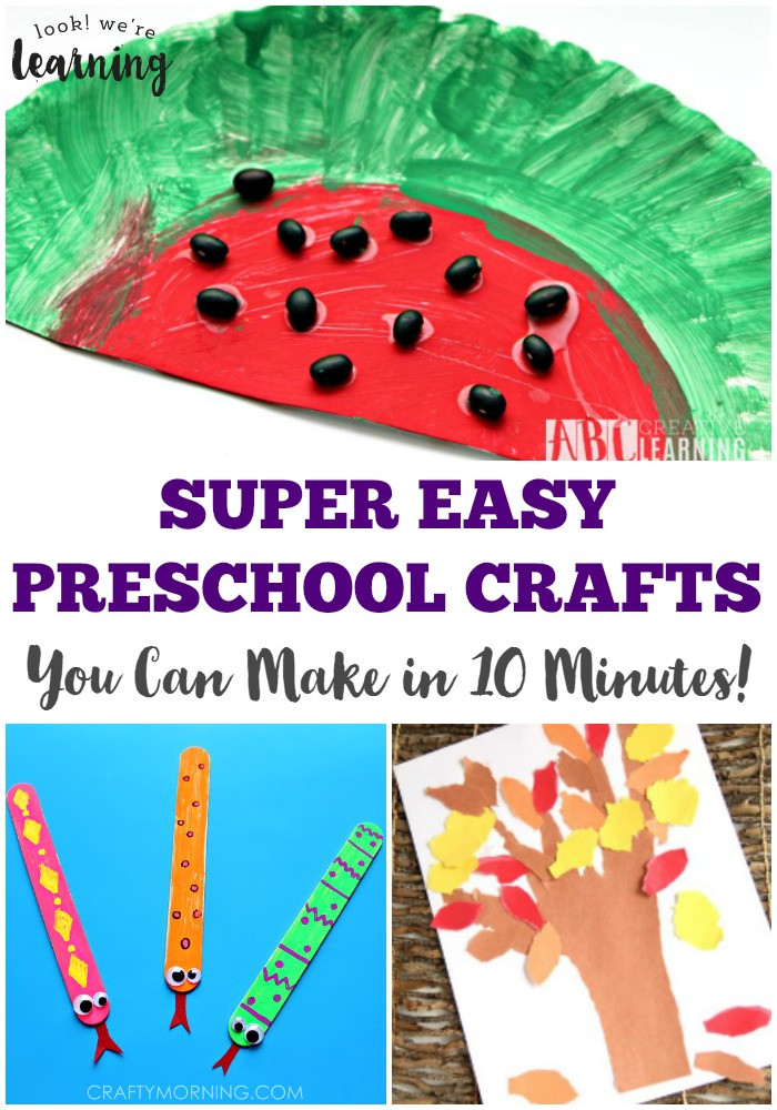 Simple Crafts For Preschool
 Pocket Wockets and 10 Minute Preschool Crafts Preschool