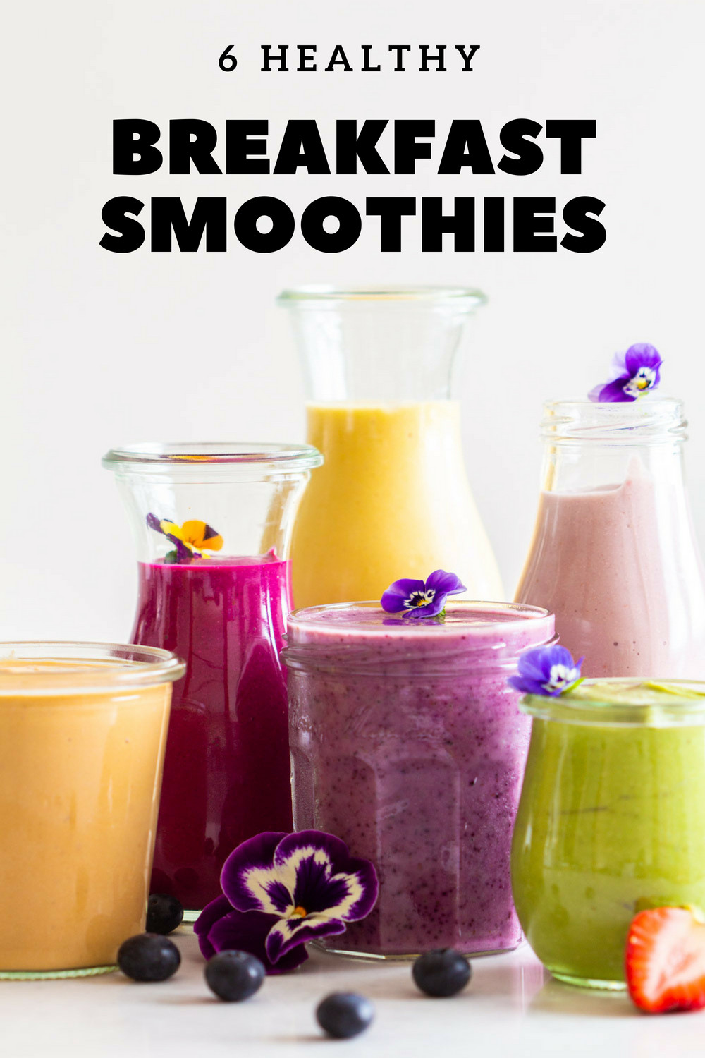 Simple Healthy Smoothie Recipes
 6 Healthy Breakfast Smoothies Green Healthy Cooking