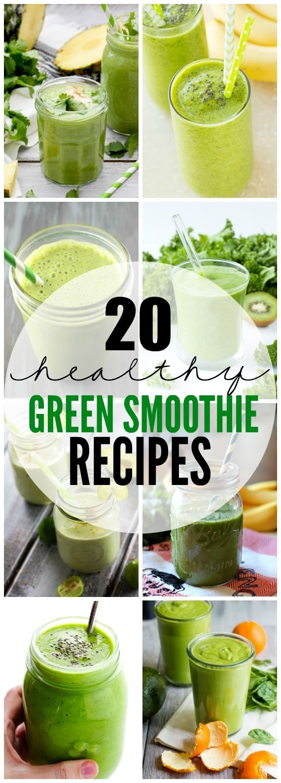 Simple Healthy Smoothie Recipes
 20 Healthy Green Smoothie Recipes Yummy Healthy Easy