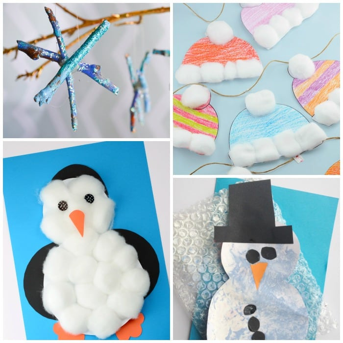 Simple Preschool Crafts
 Simple Winter Crafts for Toddlers Easy Peasy and Fun