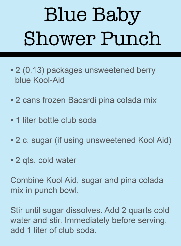 Simple Punch Recipes For Baby Showers
 The Best Baby Shower Punch Recipes