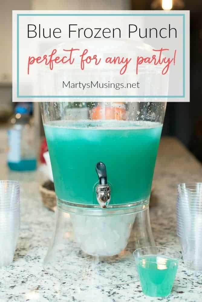 Simple Punch Recipes For Baby Showers
 Easy Blue Frozen Punch ly Three Ingre nts