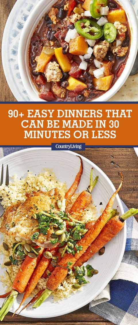 Simple Recipes For Dinner
 99 Quick and Easy Dinners Best Recipes for 30 Minute Meals