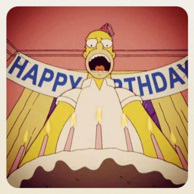 Simpsons Birthday Quotes
 Homer Birthday Simpsons Pinterest