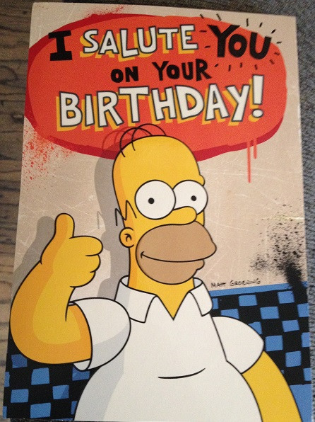 Best Simpsons Birthday Quotes from Happy Birthday Meme Simpsons. 
