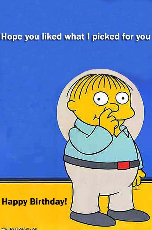 Simpsons Birthday Quotes
 28 best Simpsons quotes and memes images on Pinterest