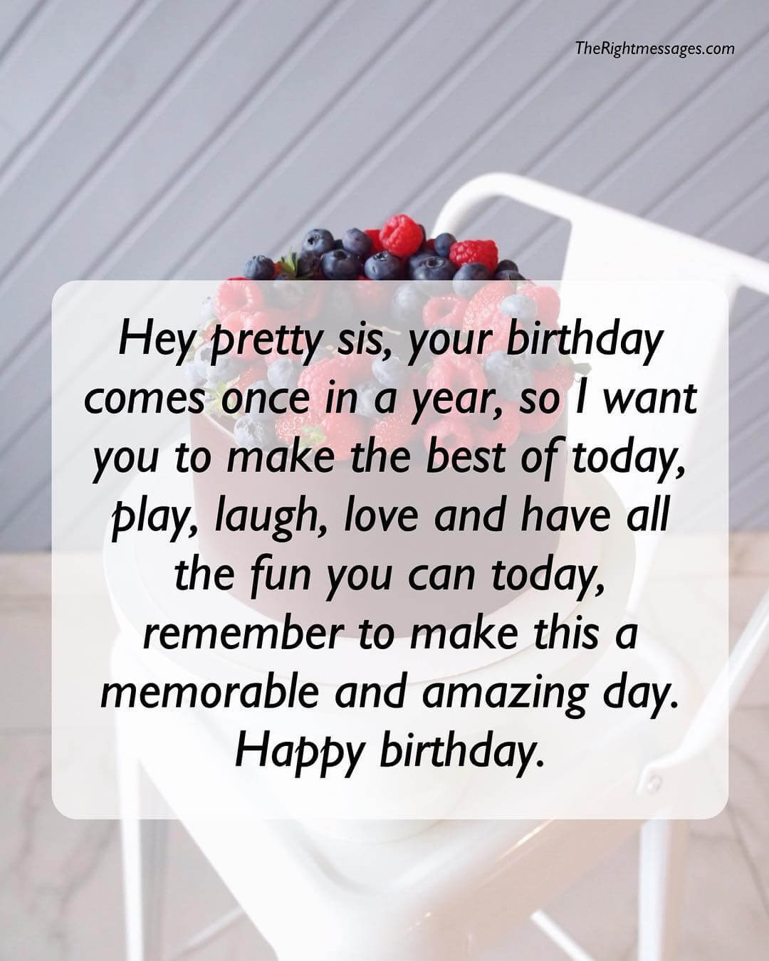 Sister Birthday Wishes Quotes
 Short And Long Birthday Messages Wishes & Quotes For