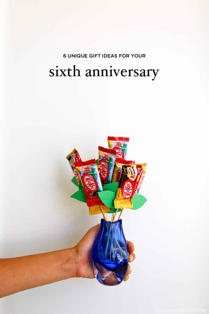 Six Years Anniversary Gift Ideas
 6 Unique 6th Year Anniversary Gift Ideas Iron Sweets and