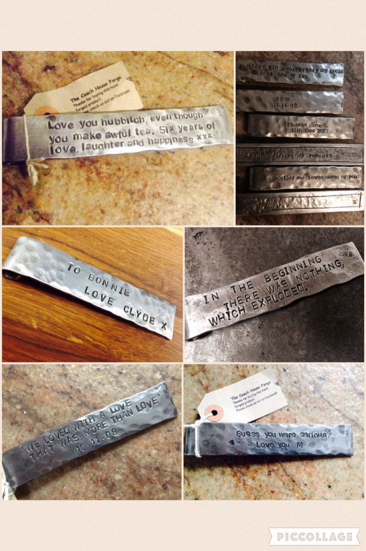 Sixth Anniversary Gift Ideas
 6th Wedding Anniversary Gift Idea Iron Bookmark