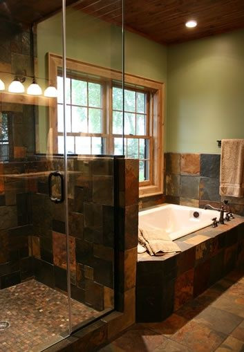 Slate Tile Bathroom Ideas
 Information About Rate My Space