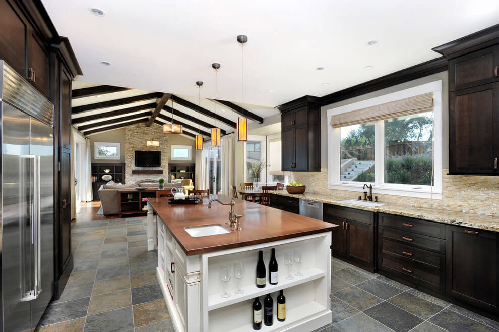 Slate Tile Kitchen
 8 Tips To Choose The Best Tile Floors For Every Room