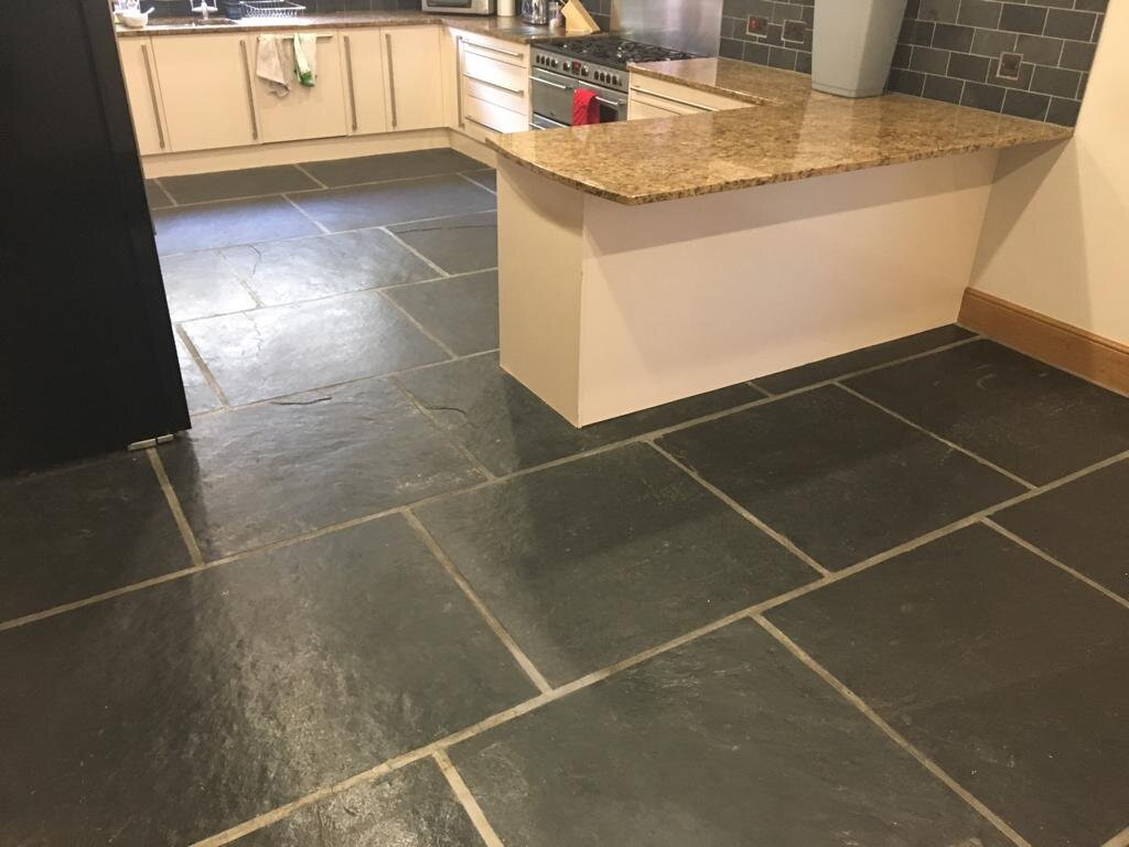 Slate Tile Kitchen
 Format Slate Kitchen Floor Tiles Renovated in