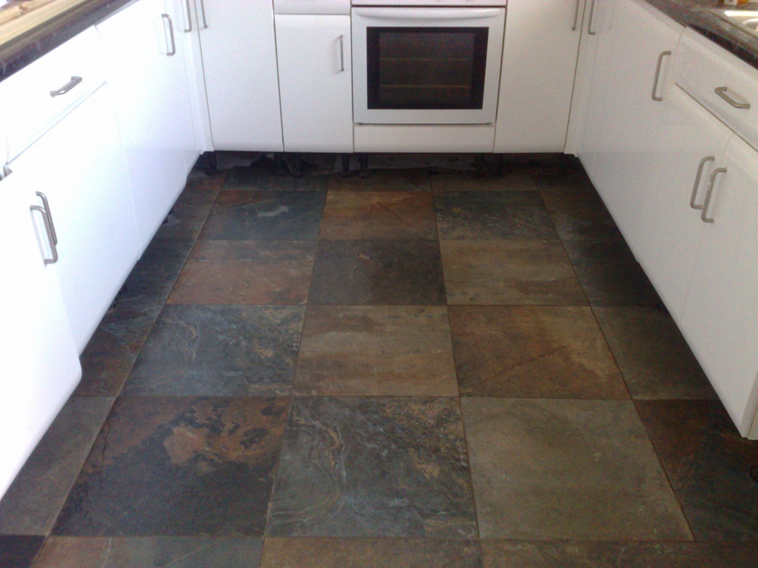 Slate Tile Kitchen
 slate flooring Zion Star
