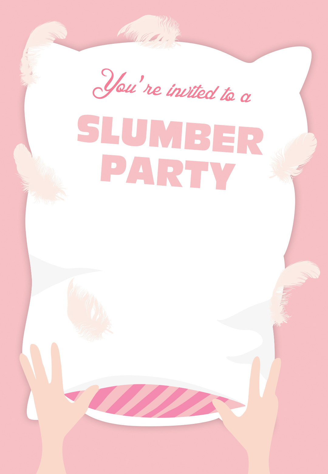 Sleepover Birthday Party Invitations
 50 Beautiful Slumber Party Invitations