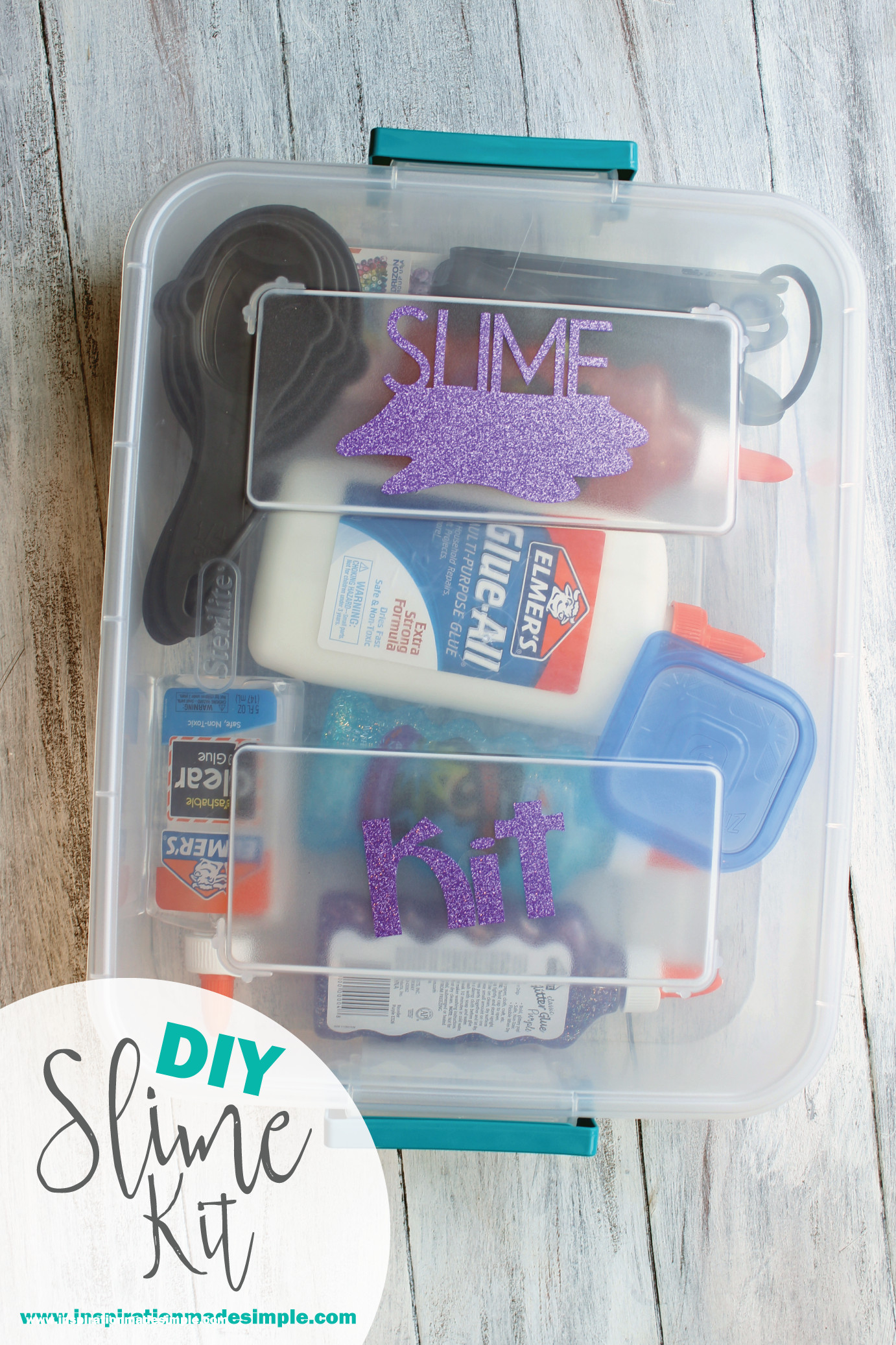 Slime Kit DIY
 DIY Slime Kit Inspiration Made Simple