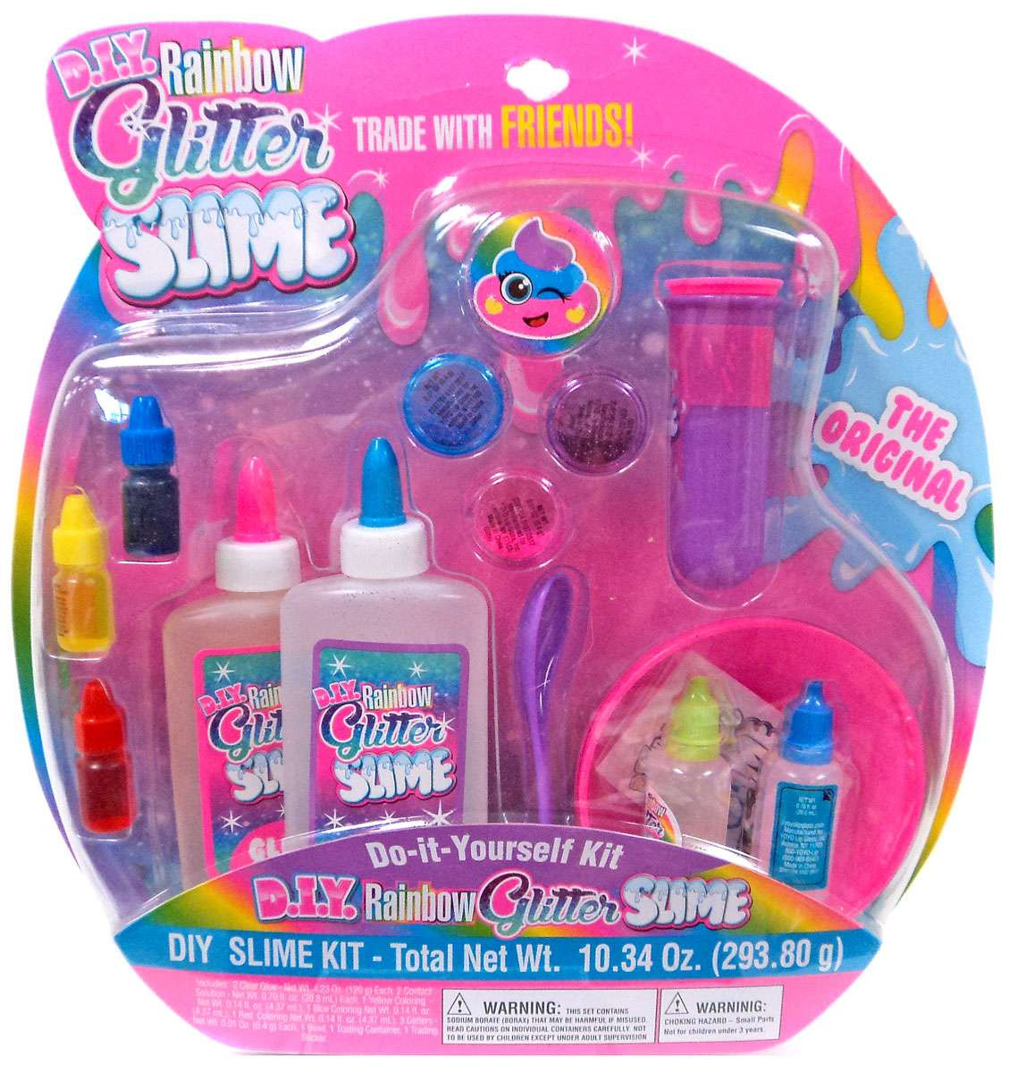 Slime Kit DIY
 DIY Rainbow Glitter Slime Kit Walmart