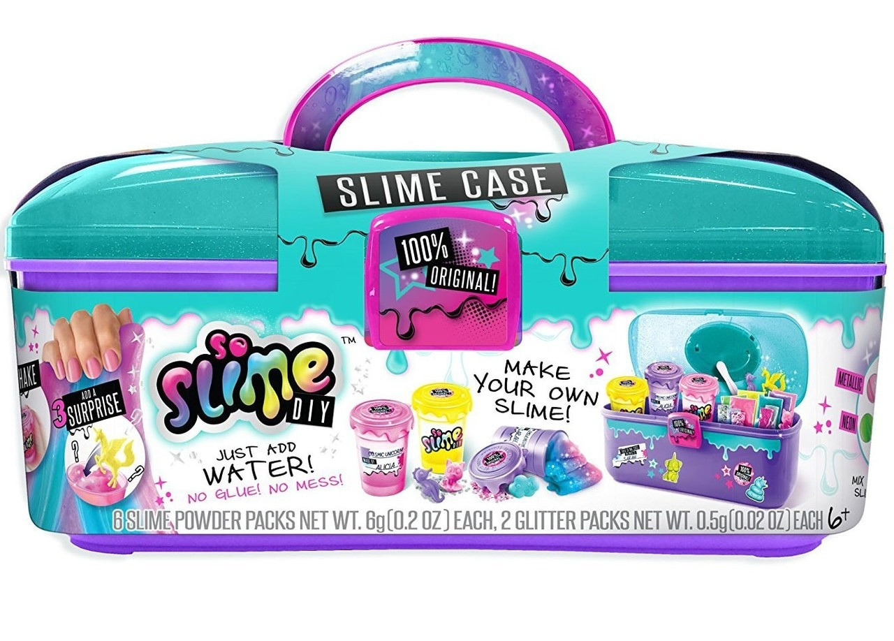 Slime Kit DIY
 So Slime DIY Slime Case Storage Kit Playset Canal Toys