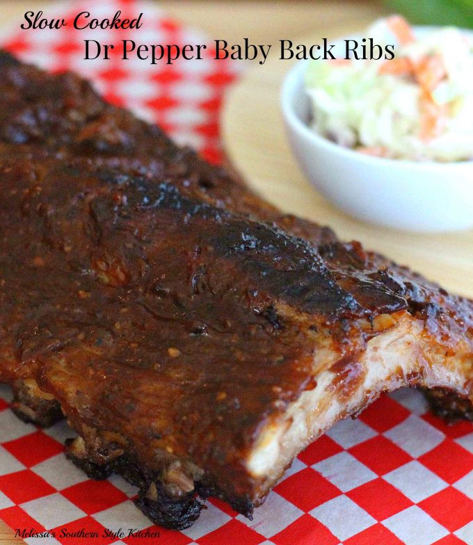 Slow Cooker Baby Back Ribs Recipes
 Slow Cooked Dr Pepper Baby Back Ribs