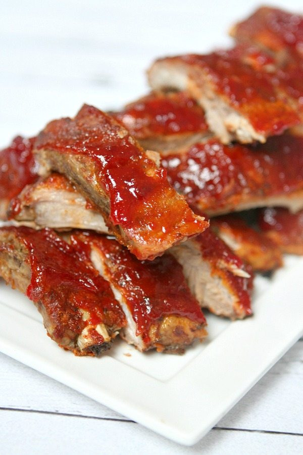 Slow Cooker Baby Back Ribs Recipes
 Slow Cooker Baby Back Ribs with Sriracha Cranberry Sauce