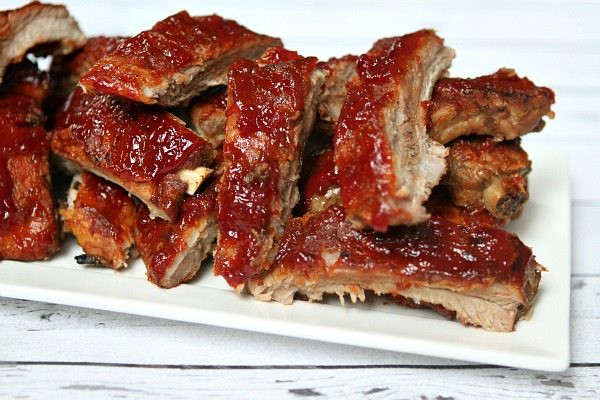 Slow Cooker Baby Back Ribs Recipes
 Slow Cooker Baby Back Ribs with Sriracha Cranberry Sauce