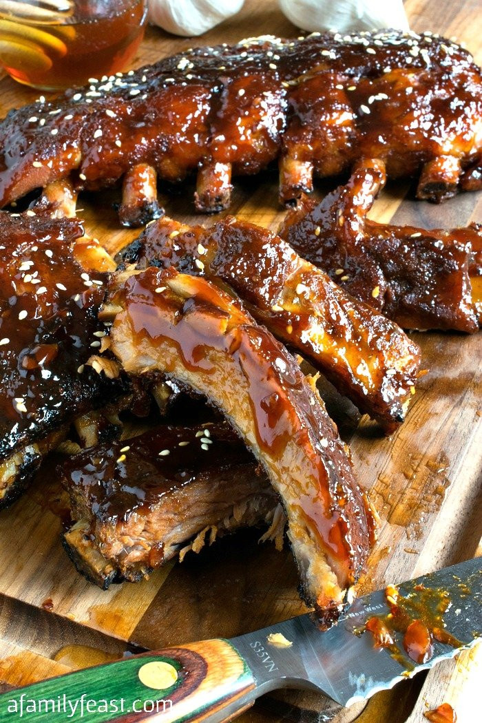 Slow Cooker Baby Back Ribs Recipes
 Slow Cooker Honey Garlic Baby Back Ribs A Family Feast