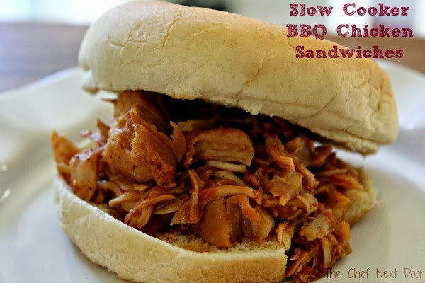 Slow Cooker Bbq Chicken Sandwiches
 Slow Cooker BBQ Chicken Sandwiches Meat Month
