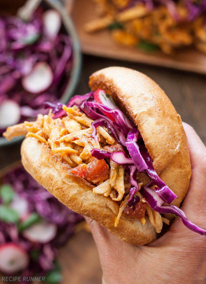 Slow Cooker Bbq Chicken Sandwiches
 Slow Cooker Chipotle BBQ Chicken Sandwiches Recipe Runner