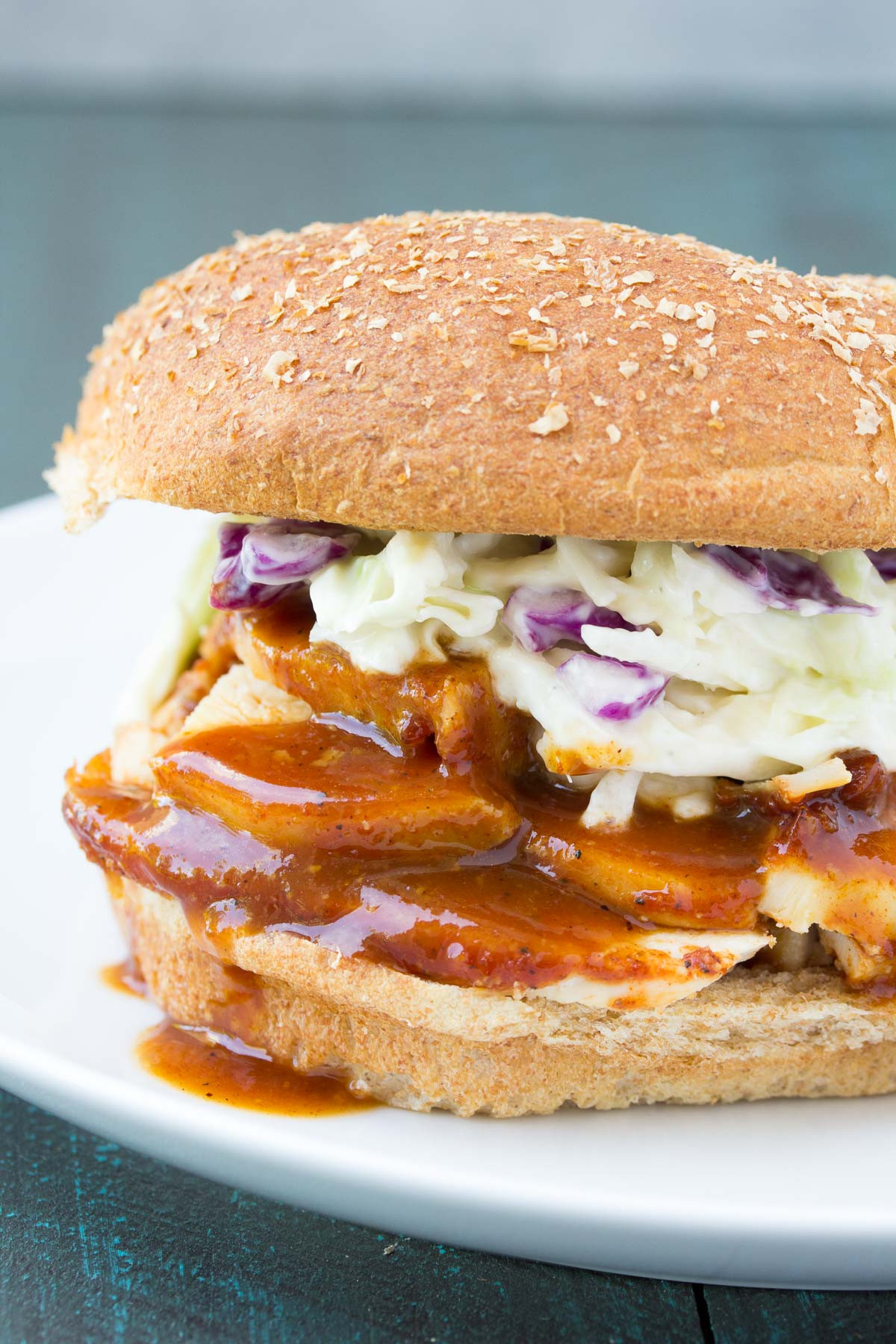 Slow Cooker Bbq Chicken Sandwiches
 Slow Cooker BBQ Chicken Sandwiches Kristine s Kitchen