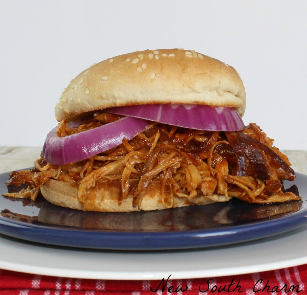 Slow Cooker Bbq Chicken Sandwiches
 Slow Cooker BBQ Chicken Sandwiches New South Charm