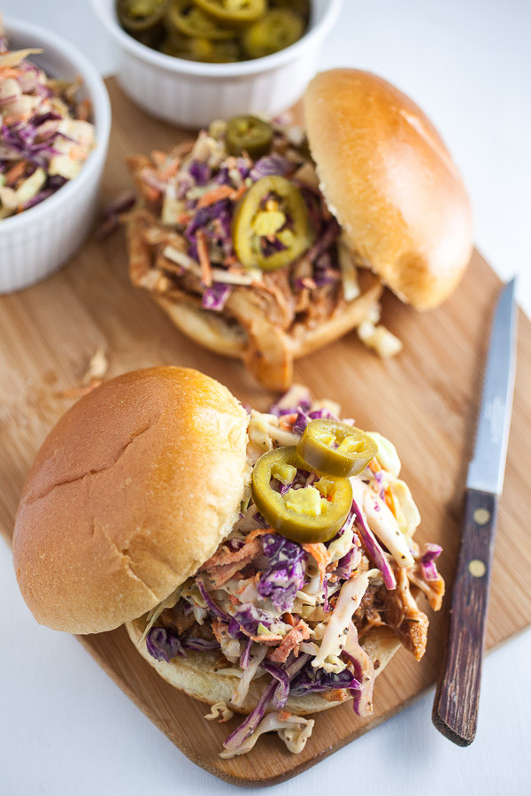 Slow Cooker Bbq Chicken Sandwiches
 Slow Cooker BBQ Chicken Sandwiches