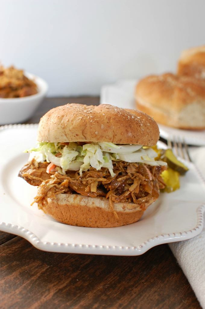 Slow Cooker Bbq Chicken Sandwiches
 Slow Cooker BBQ Pulled Chicken Recipe A Cedar Spoon