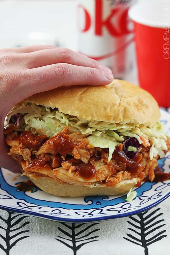 Slow Cooker Bbq Chicken Sandwiches
 Slow Cooker BBQ Pulled Chicken Sandwiches