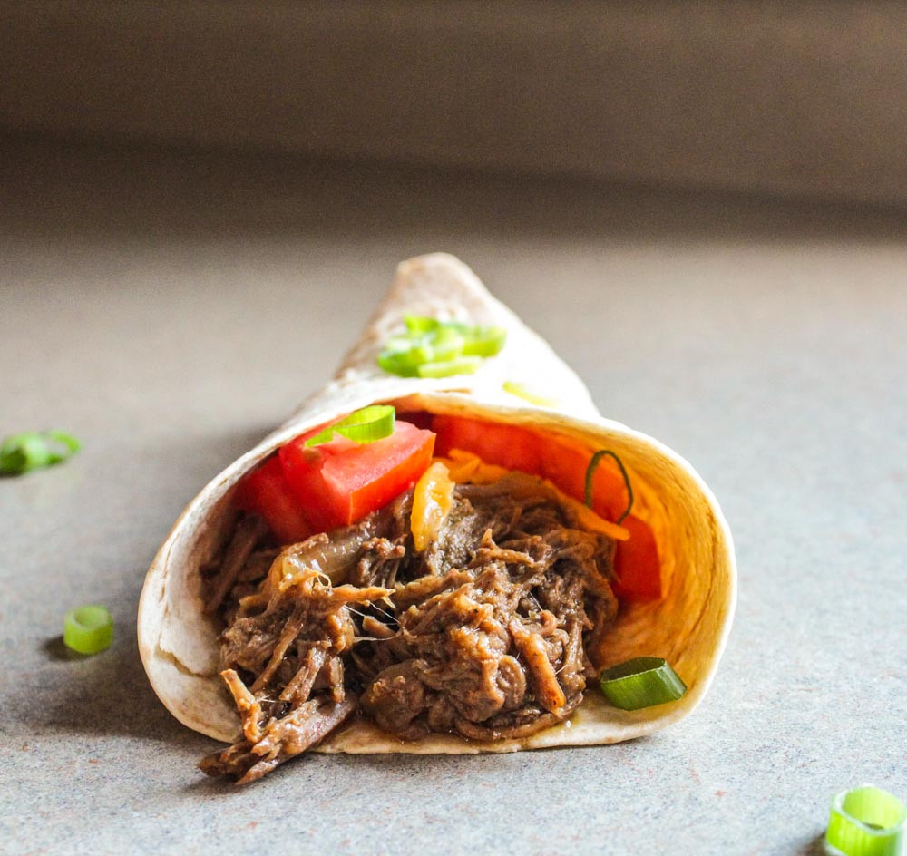 Slow Cooker Beef Fajitas
 Shredded Slow Cooker Beef Fajitas Lisa G Cooks