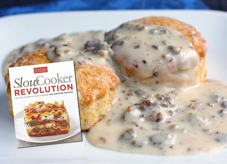 Slow Cooker Biscuits And Gravy
 Slow Cooker Sausage Gravy