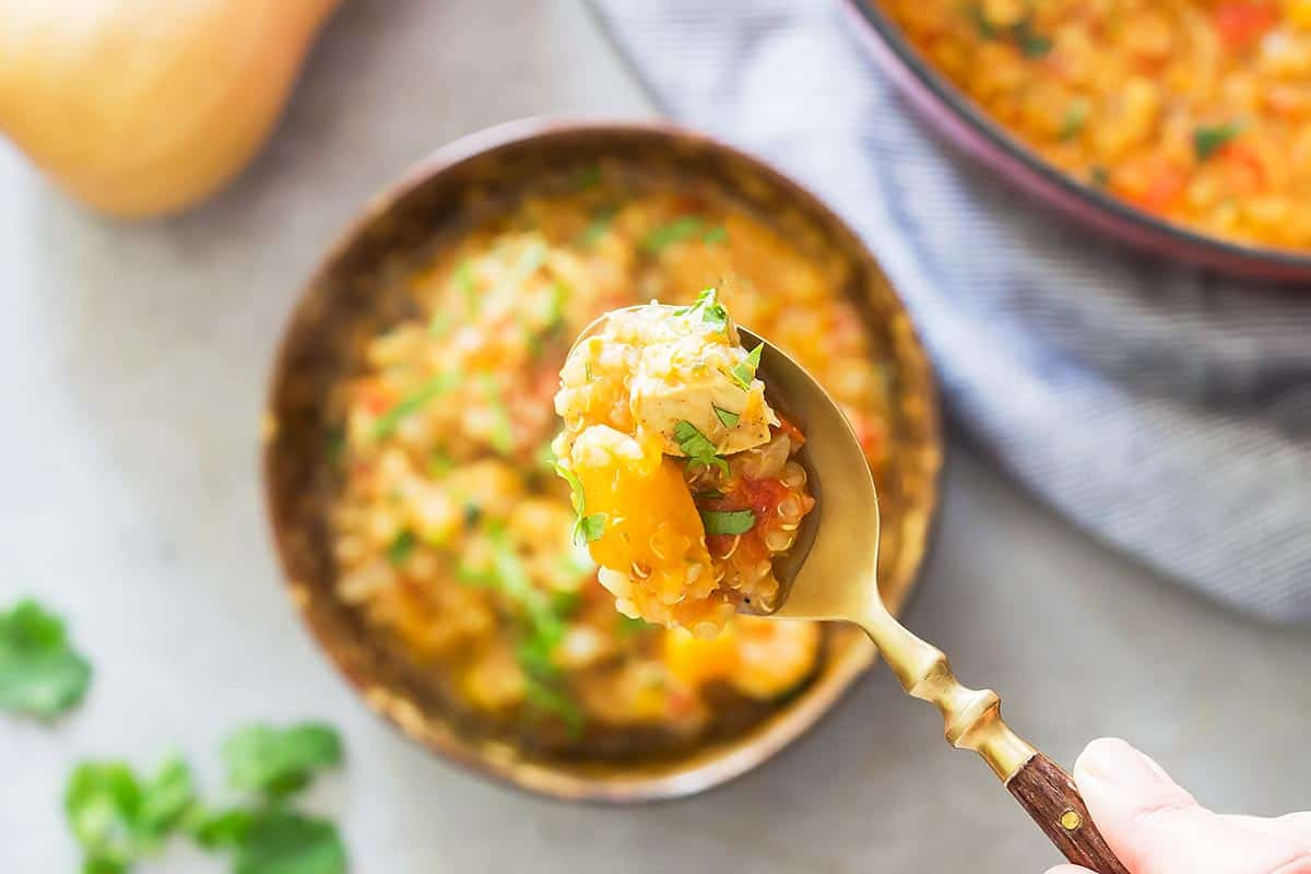 Slow Cooker Butternut Squash Stew
 Butternut Squash Chicken Stew VIDEO Slow Cooker Instant