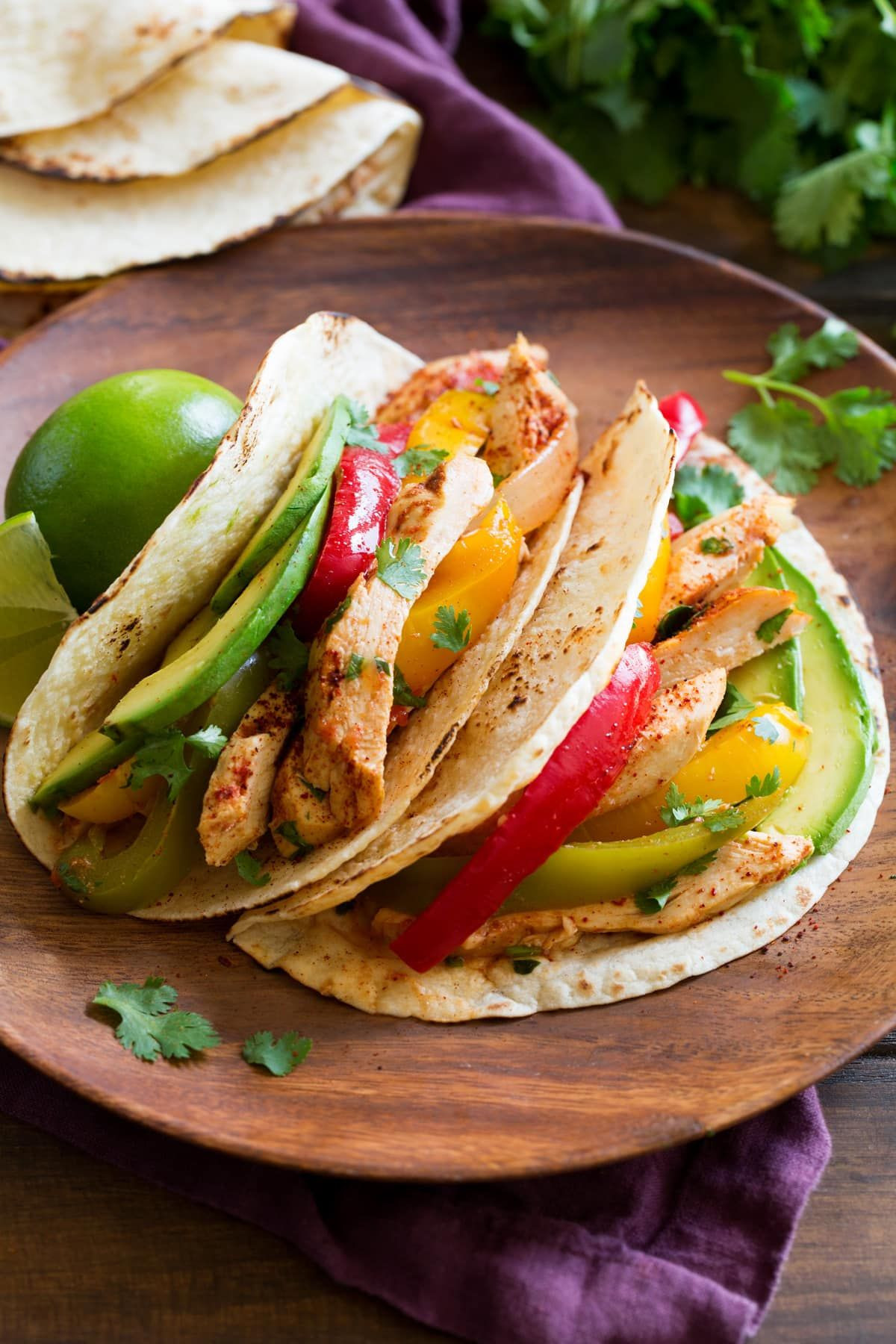 Slow Cooker Chicken Fajitas Tasty
 Easy Slow Cooker Chicken Fajitas so delicious and