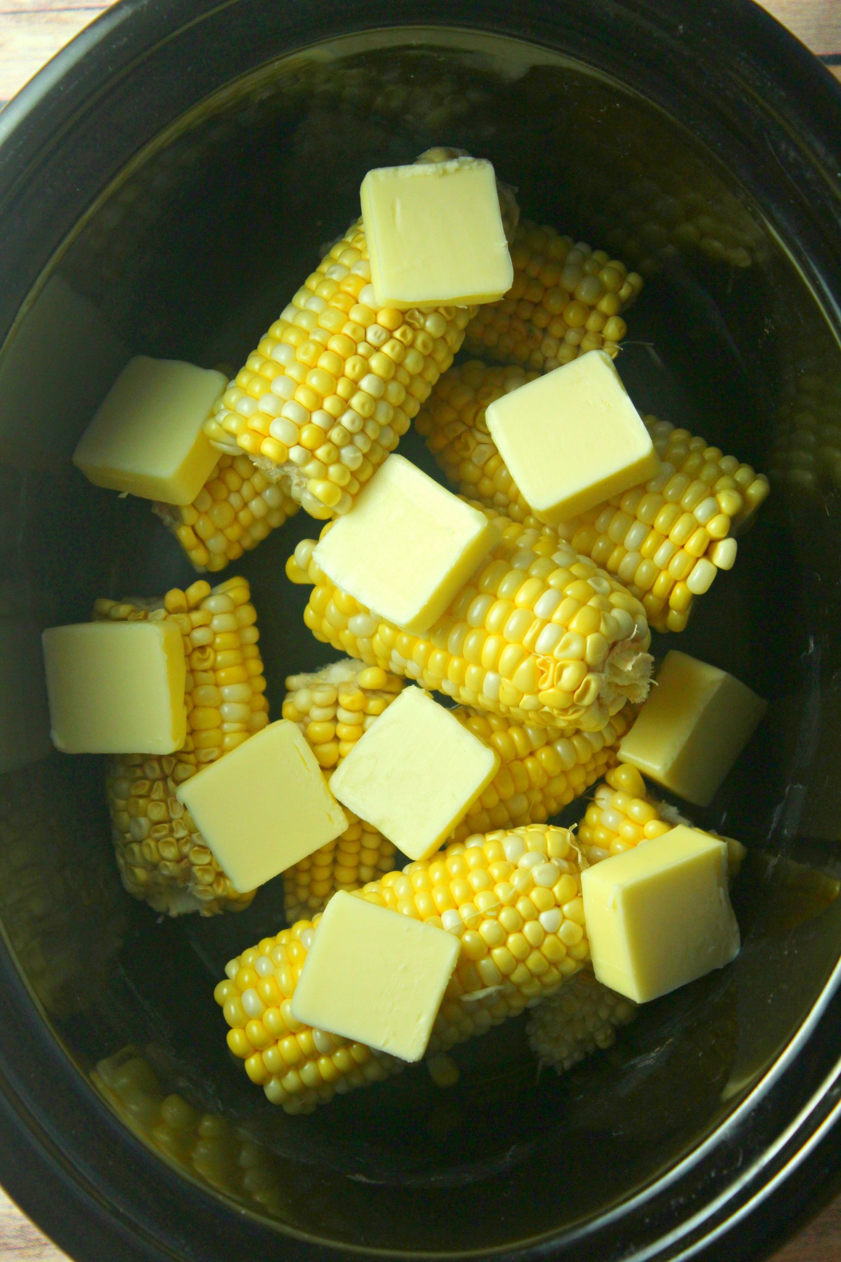 Slow Cooker Corn On The Cob
 Slow Cooker Sweet Buttery Corn on the Cob