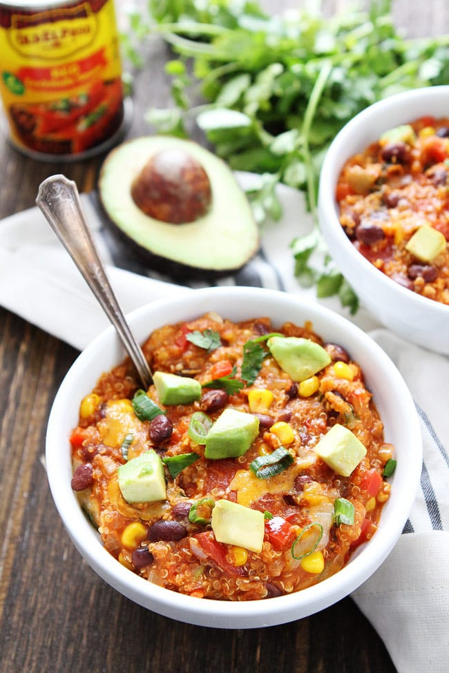 Slow Cooker Enchilada Quinoa
 Slow Cooker Enchilada Quinoa