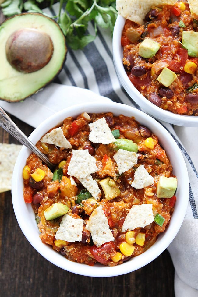 Slow Cooker Enchilada Quinoa
 Slow Cooker Enchilada Quinoa