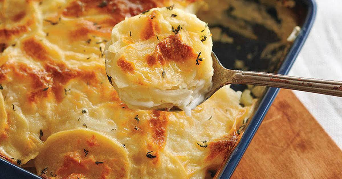 Slow Cooker Scalloped Potatoes No Cheese
 10 Best Scalloped Potatoes without Cheese Recipes