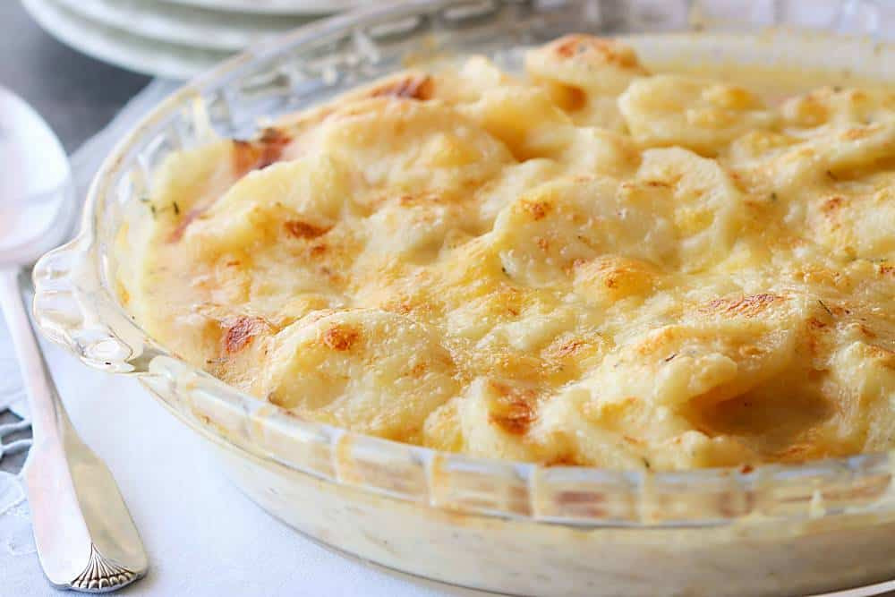 Slow Cooker Scalloped Potatoes No Cheese
 quick scalloped potatoes no cheese