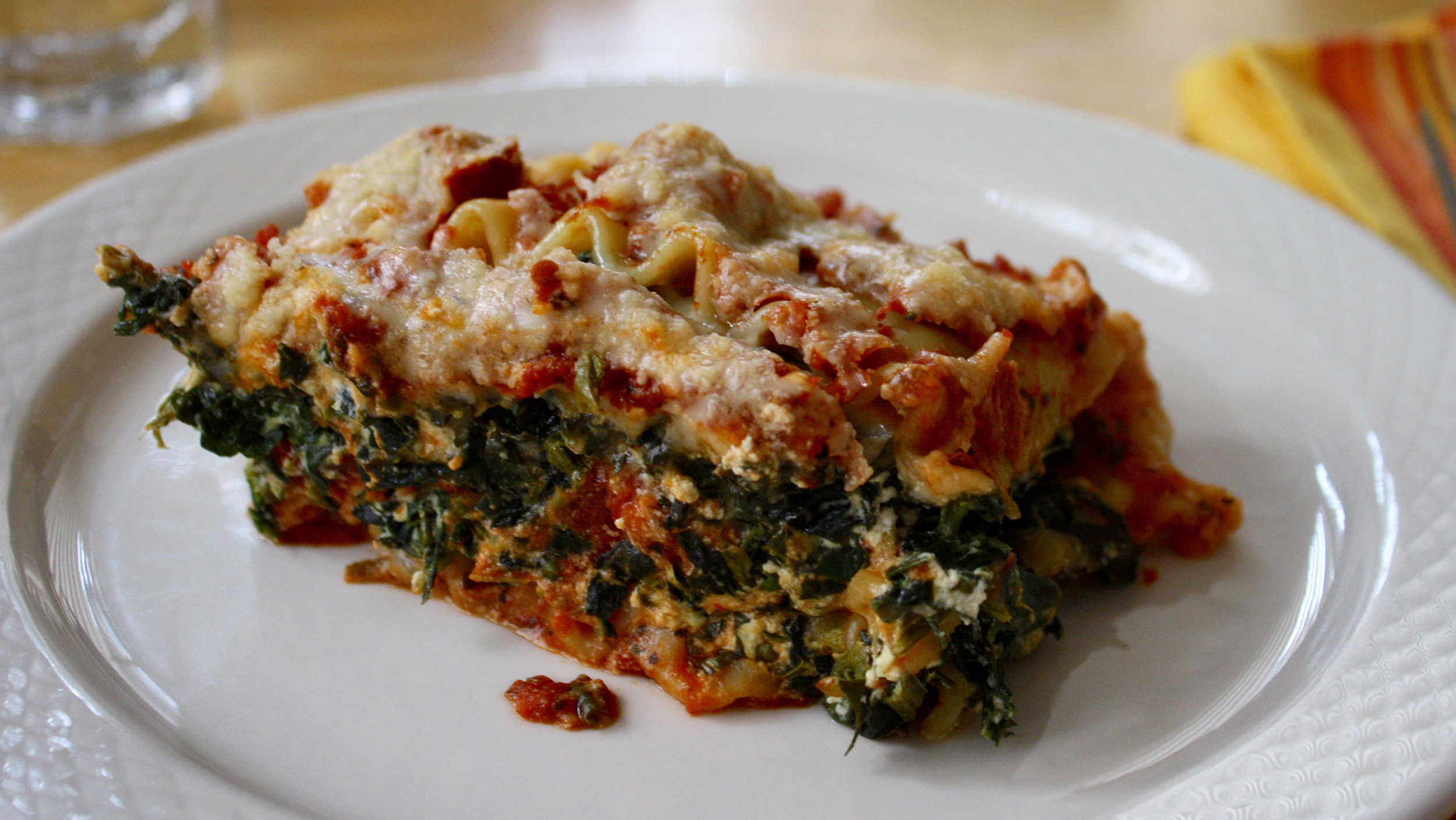 Slow Cooker Spinach Lasagna
 7 ingre nt slow cooker spinach lasagna Your new no