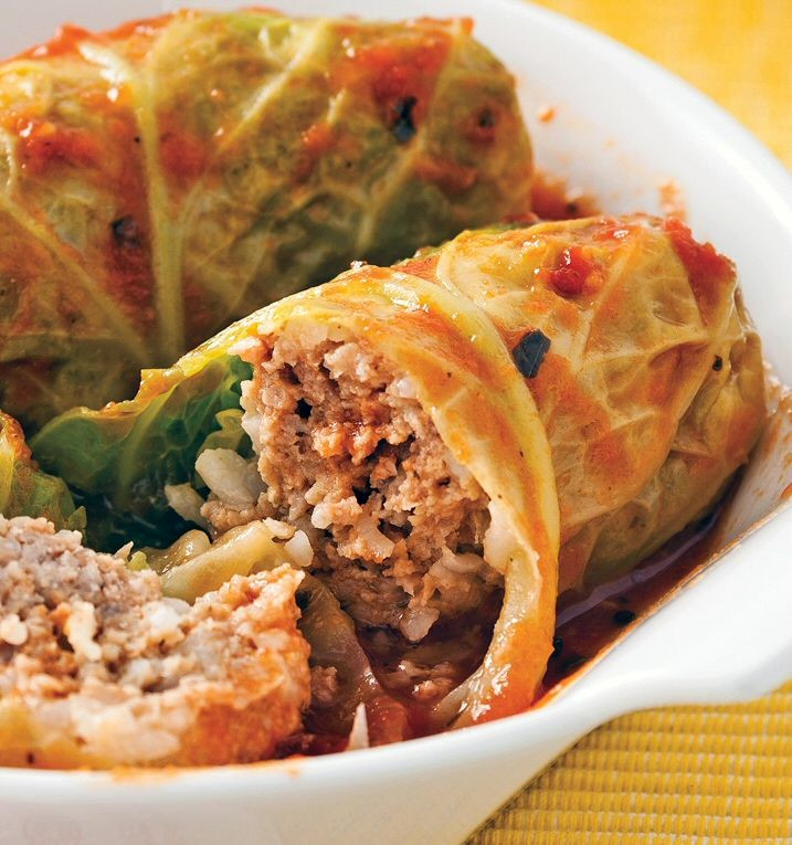 Slow Cooker Stuffed Cabbage
 Slow Cooker Stuffed Cabbage making these tonight