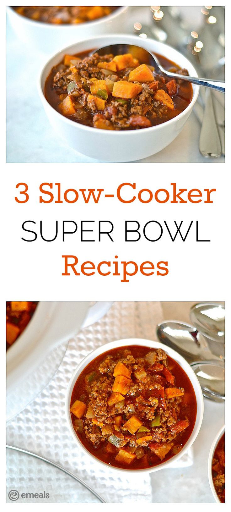 Slow Cooker Super Bowl Recipes
 3 Slow Cooker Super Bowl Recipes